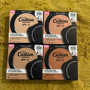 Lot of wet n wild mega cushion foundation
